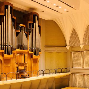 パルナソスホールのパイプオルガン