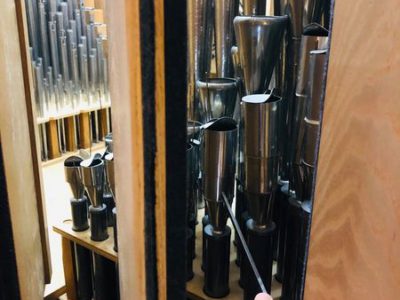 カップラーメン蓋みたい？！ Vox humanaと呼ばれるパイプ