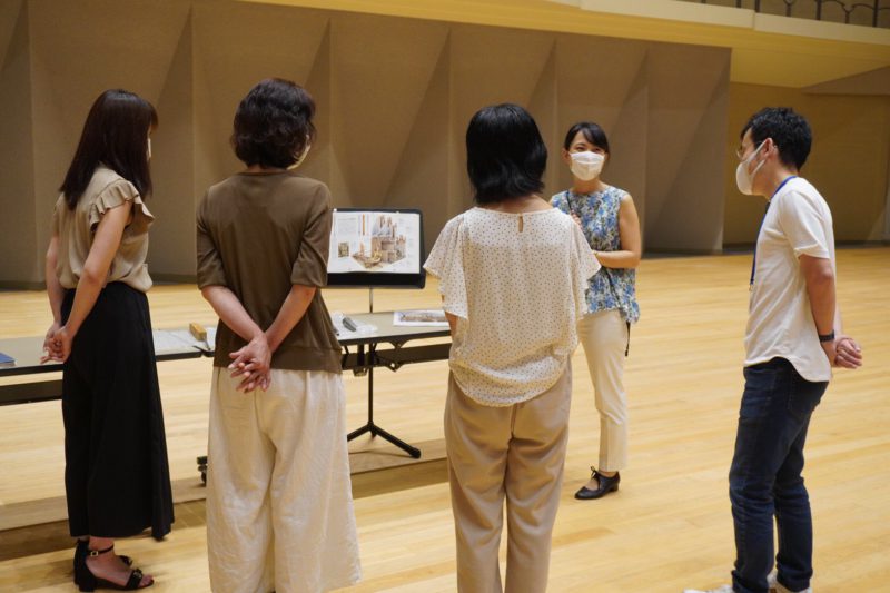 オルガン1日体験の様子