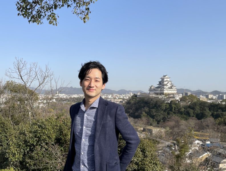 姫路・男山配水池公園で。